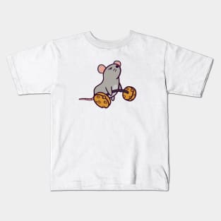 Deadlift Gym Rat Kids T-Shirt